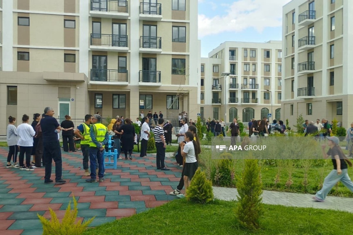 В город Агдам прибыла очередная группа переселенцев, им вручены ключи от квартир -ОБНОВЛЕНО-1