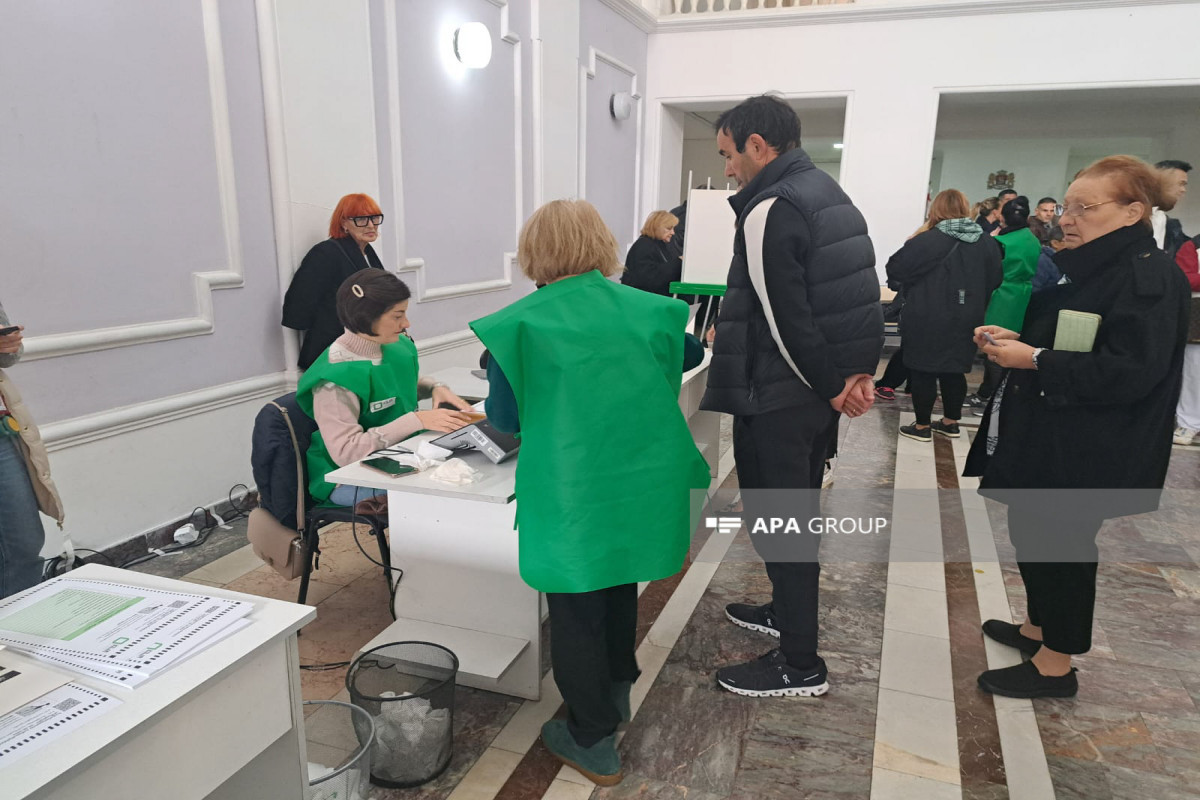 В Грузии продолжается голосование на парламентских выборах -ФОТО-ОБНОВЛЕНО