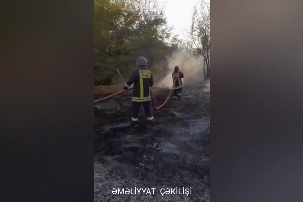 В Губадлинском районе произошел пожар