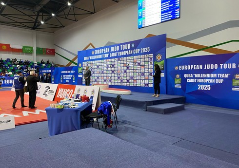 В Губе состоялась церемония открытия Кубка Европы по дзюдо среди юниоров
