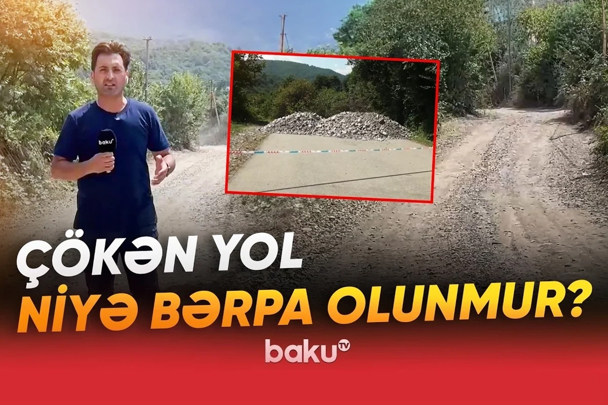 В Губинском районе ползень отрезал 6 сел от внешнего мира