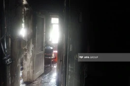 В Гяндже проводится расследование по факту  пожара со смертельным исходом