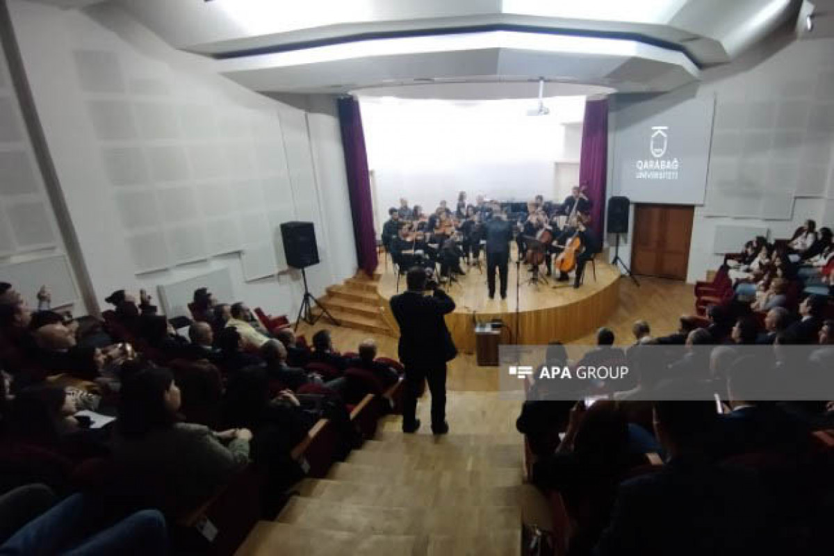 В Ханкенди состоялся концерт по случаю первой годовщины создания Карабахского университета – ФОТО-ВИДЕО-ОБНОВЛЕНО