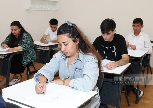 В Ханкенди впервые прошел вступительный экзамен в вузы на освобожденных территориях
