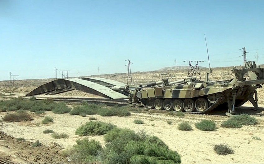 В инженерных подразделениях азербайджанской армии проводятся сборы - ВИДЕО