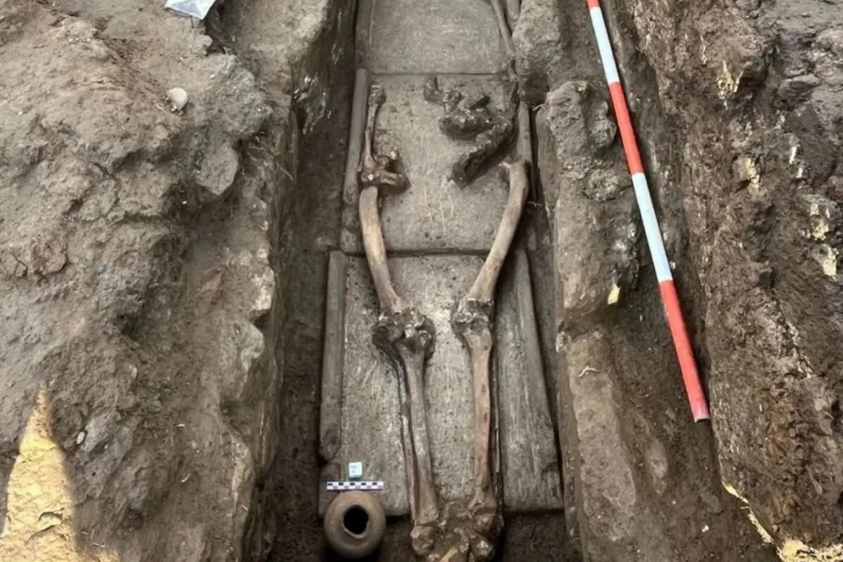 В Италии обнаружена гробница гладиатора