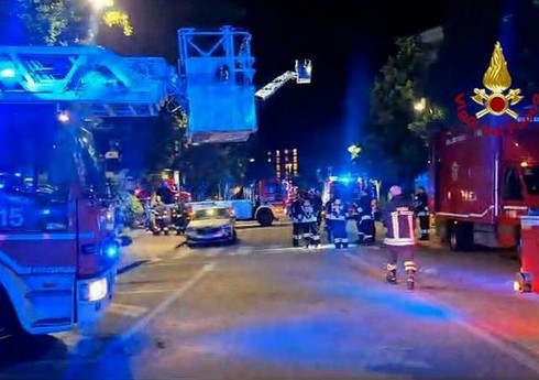 В Италии при пожаре в отеле пострадали 45 человек