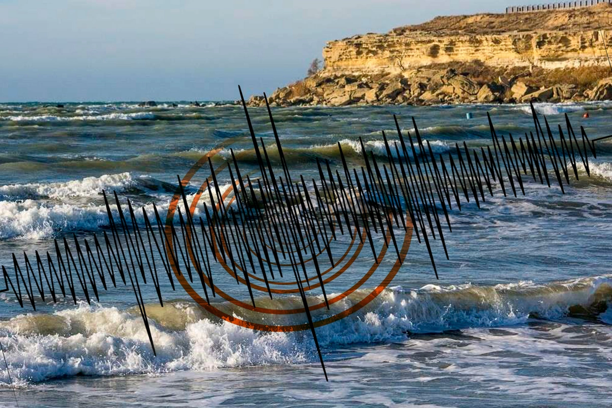 В Каспийском море произошло еще одно землетрясение