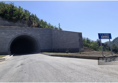 В Кяльбаджаре завершается строительство тоннеля Т4