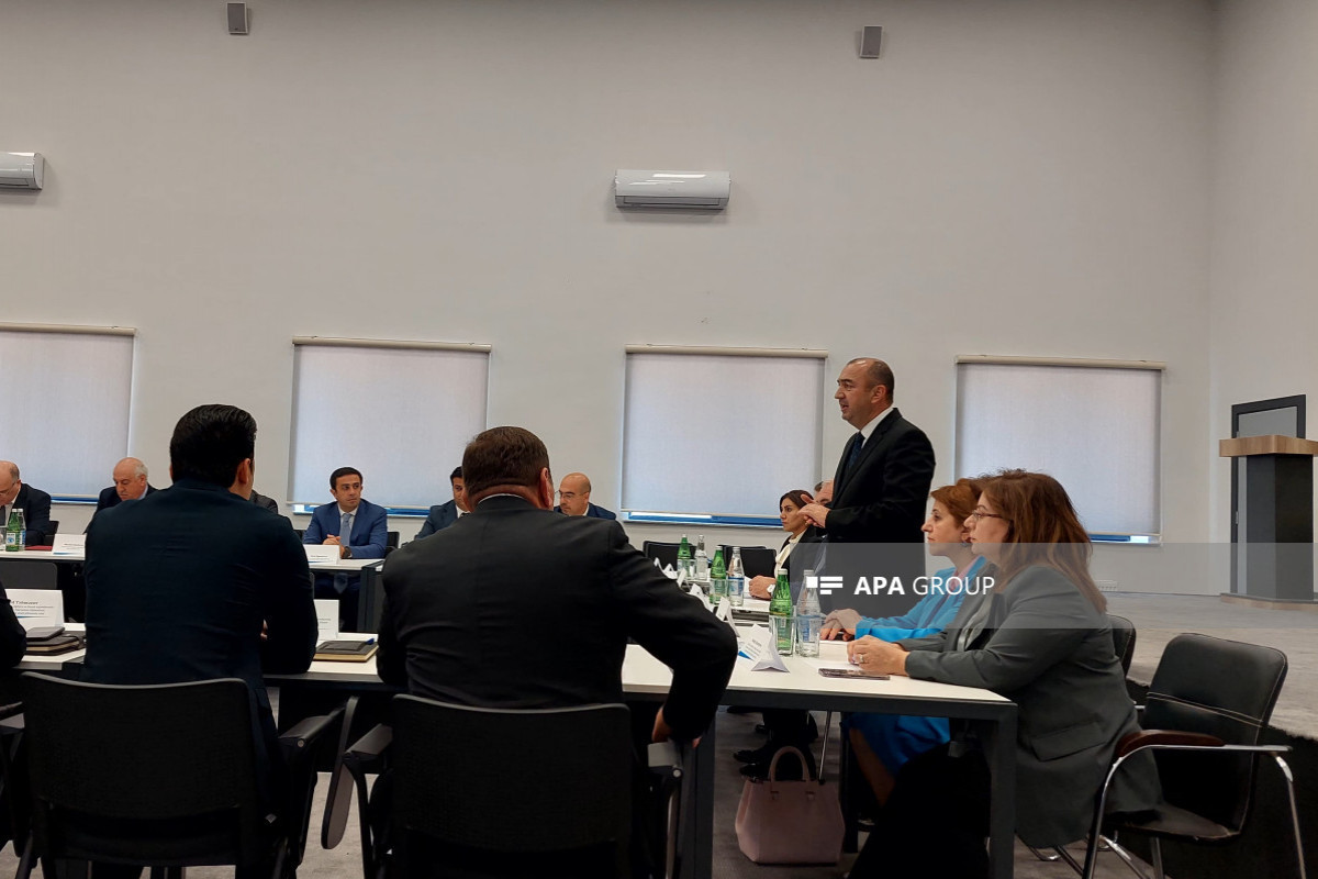 В Лачине проходит очередное заседание рабочей группы Межведомственного центра по вопросам экологии