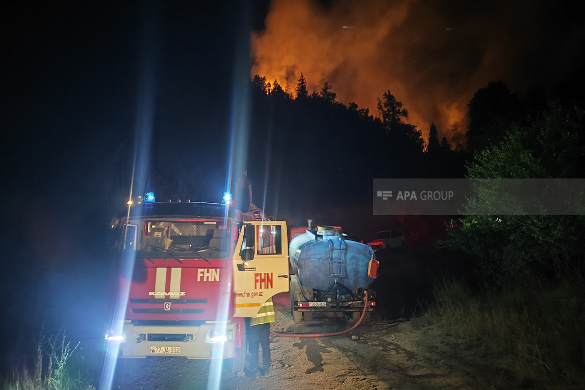 В Лачине в зоне пожара прогремел взрыв-ВИДЕО-ОБНОВЛЕНО