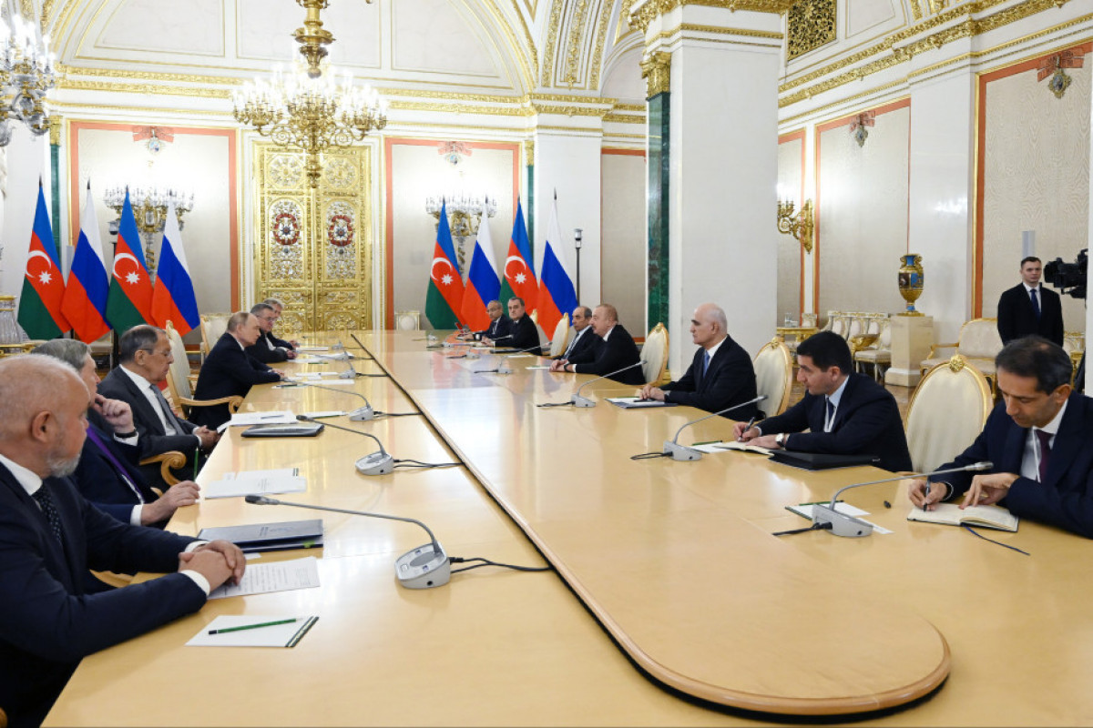 В Москве состоялась встреча Президента Ильхама Алиева с Путиным-ОБНОВЛЕНО-1