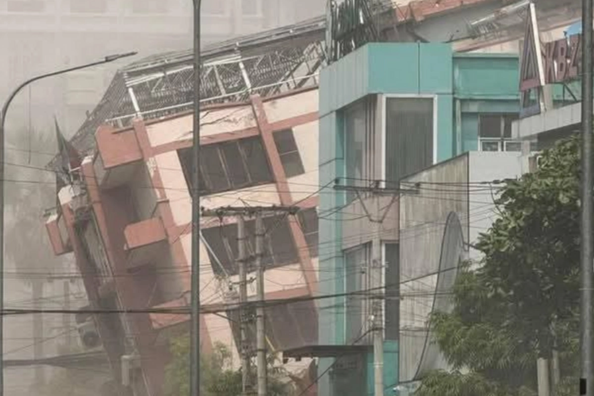 В Мьянме произошло новое мощное землетрясение