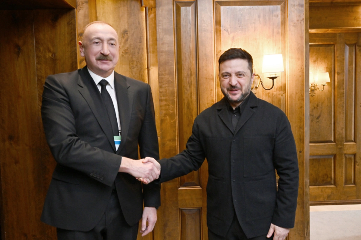 В Мюнхене состоялась встреча Президента Ильхама Алиева с президентом Украины Владимиром Зеленским