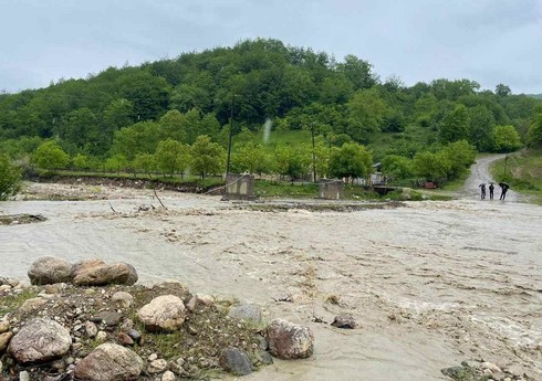 В некоторых реках Азербайджана ожидаются кратковременные паводки