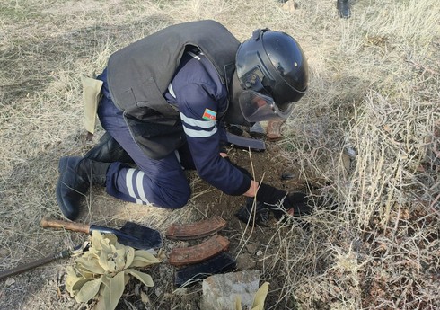 В поселке Бадамлы Шахбузского района обнаружены боеприпасы
