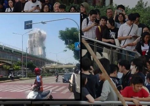 В результате обрушения здания в Бангкоке один человек погиб, 43 пропали без вести-ВИДЕО