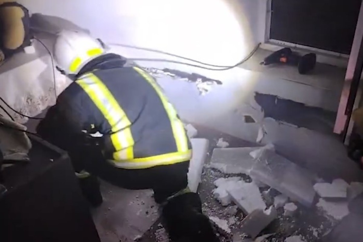 В Сабунчи произошёл пожар в частном жилом доме -ВИДЕО