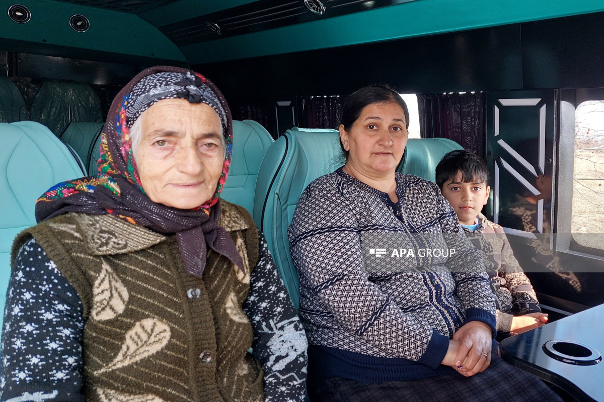 В село Гасанриз Агдеринского района отправлена очередная группа переселенцев-ФОТО