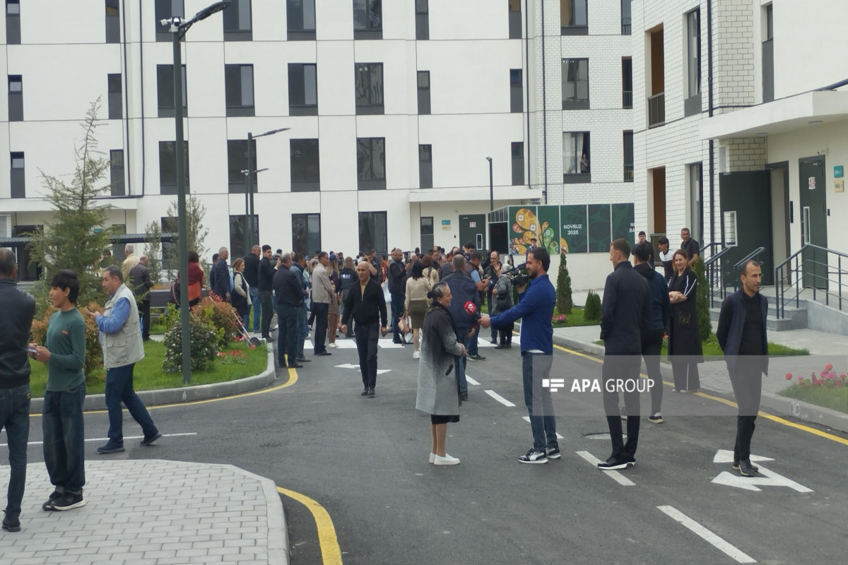 В село Суговушан Агдеринского района отправлена очередная группа переселенцев-ОБНОВЛЕНО-ФОТО