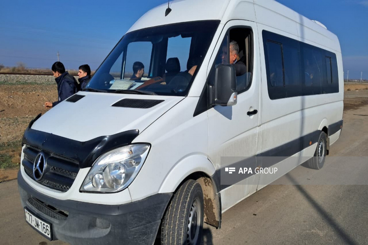 В село Венгли Агдеринского района отправлена очередная группа переселенцев - ФОТО