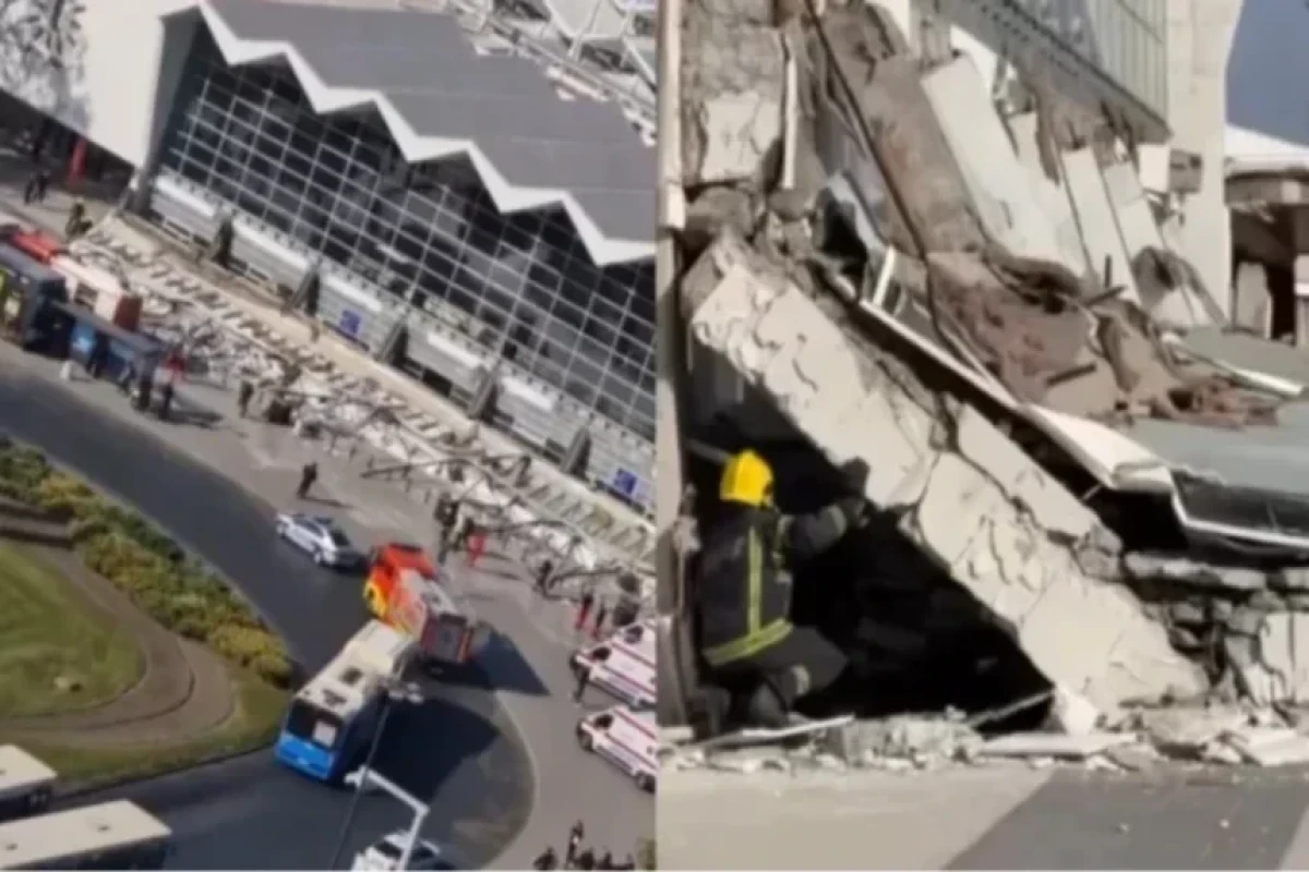 В Сербии обрушилась крыша ж/д вокзала, есть пострадавшие