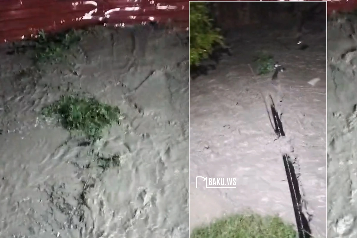 В Шамахы прорвалась канализация — жилой дом оказался затоплен