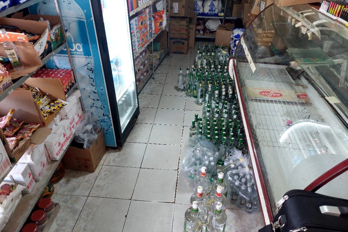 В Шамкире в магазине обнаружили поддельную водку