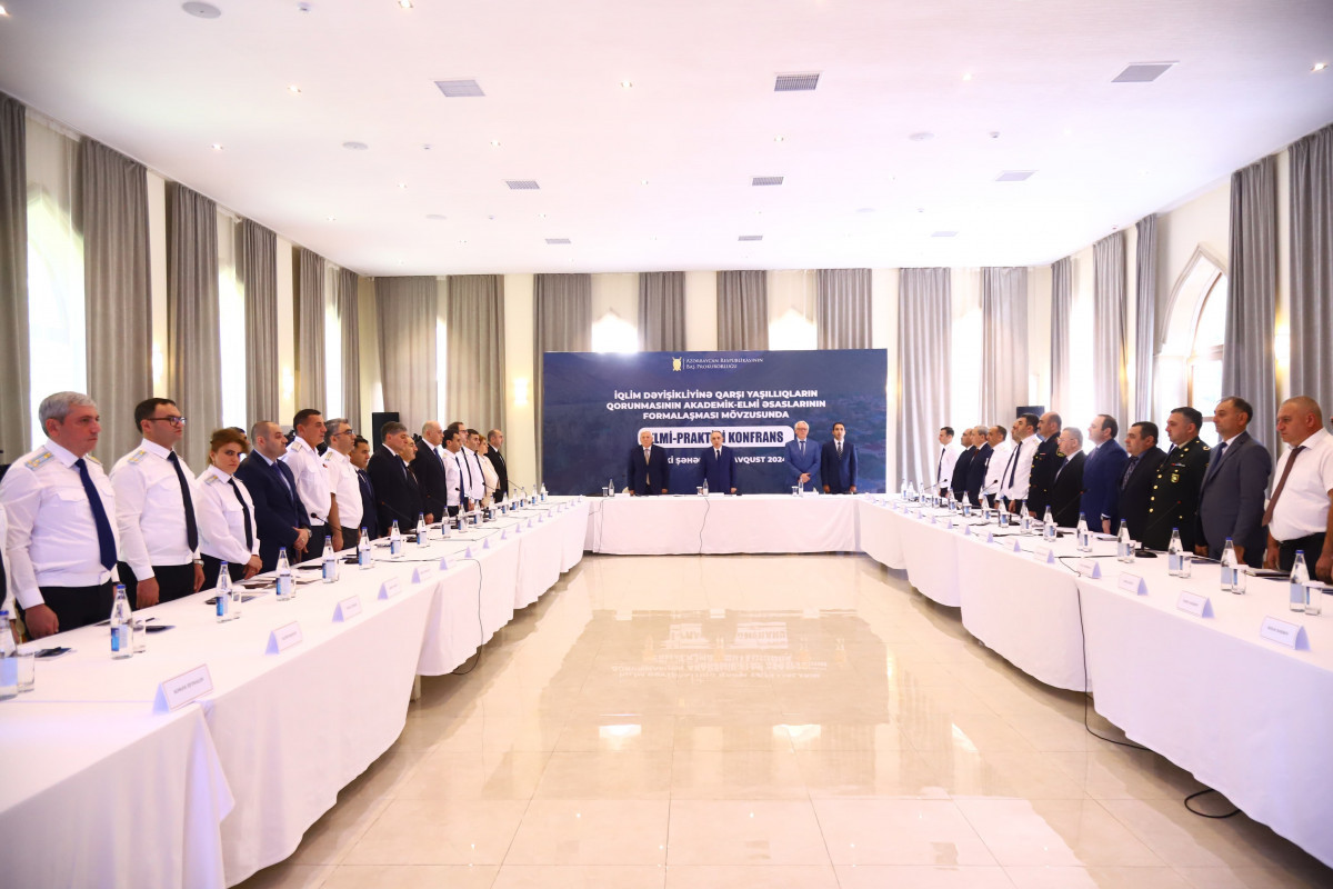 В Шеки проходит конференция по защите зеленых насаждений от изменения климата