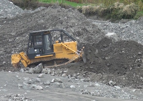 В Шеки проведены берегоукрепительные работы на горных реках