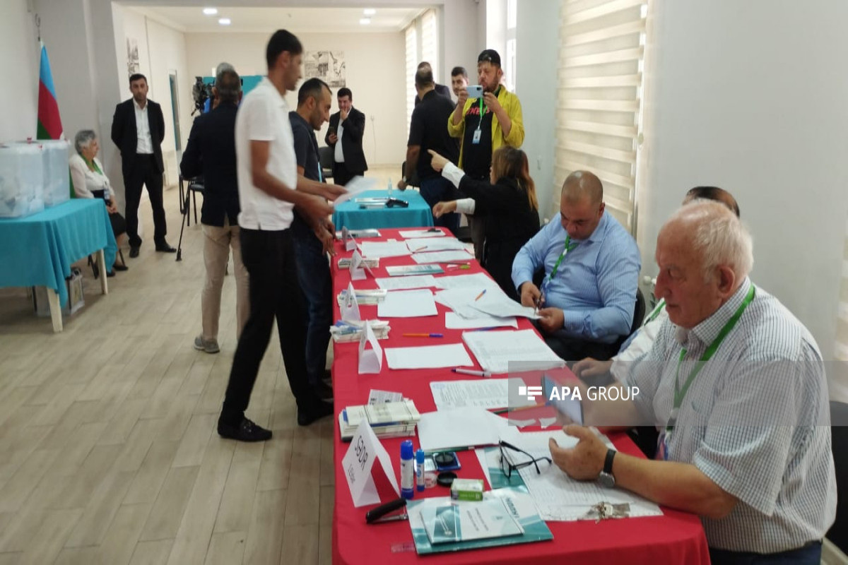 В Шуше проходит голосование -ФОТО
