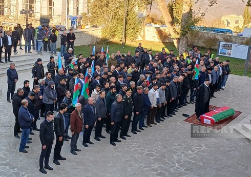 В Шуше простились с шехидом Первой Карабахской войны Хидаятом Гараевым