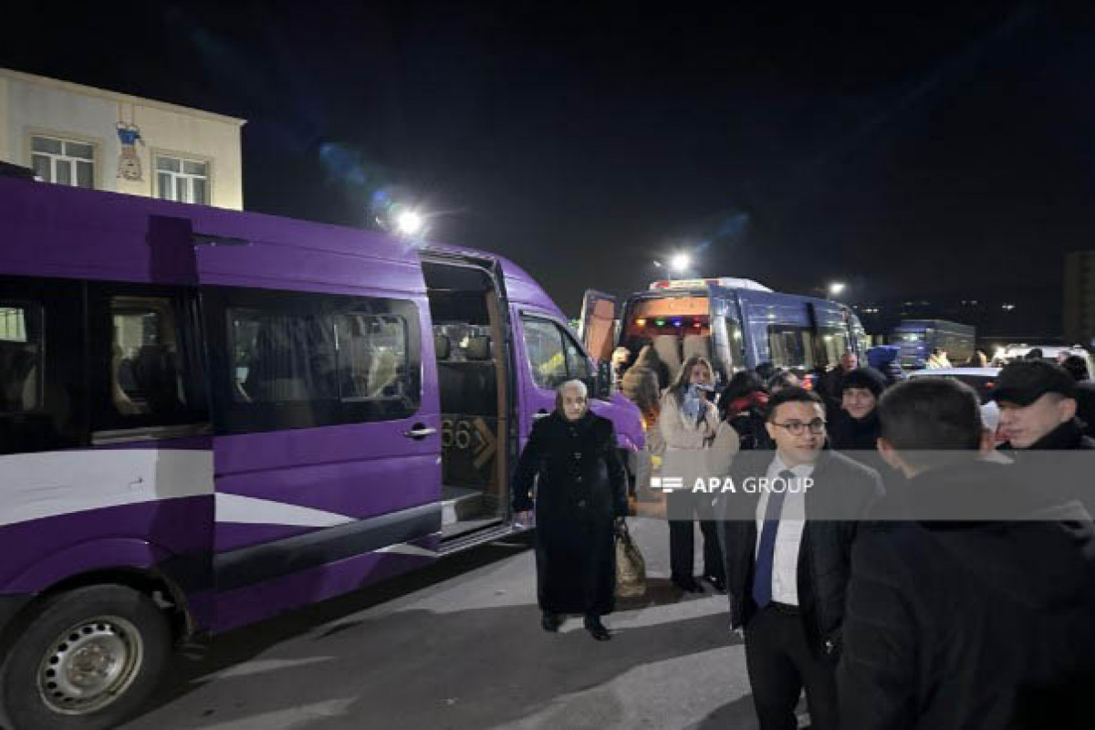 В Шушу выехал очередной миграционный караван