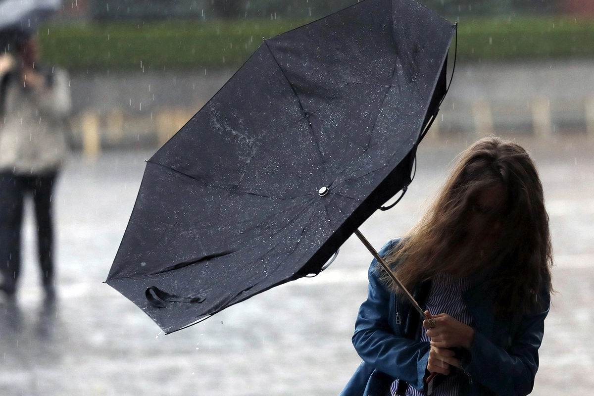 В субботу ожидаются дожди и сильный ветер