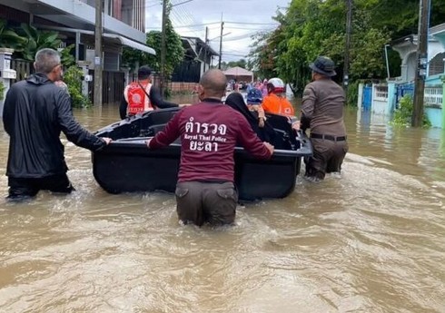 В Таиланде 25 человек погибли из-за наводнения на юге страны