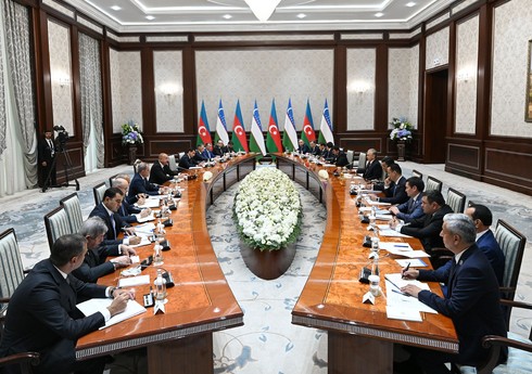 В Ташкенте состоялось первое заседание Азербайджано-узбекского Высшего межгосударственного совета