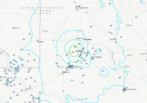 В Техасе произошло сильное землетрясение