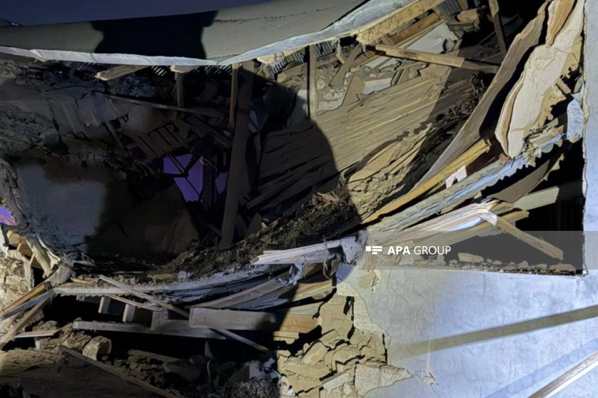 В Товузском районе произошел взрыв: пострадали 4 члена одной семьи