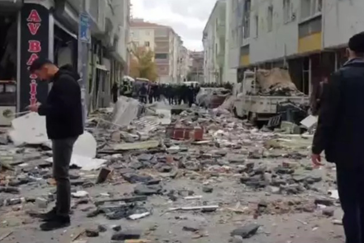 В Турции произошел взрыв в жилом доме, 1 человек погиб, 33 получили ранения -ФОТО-ОБНОВЛЕНО