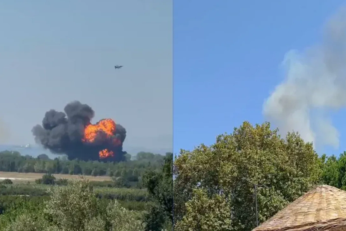 В Турции разбился истребитель F-16, пилот катапультировался