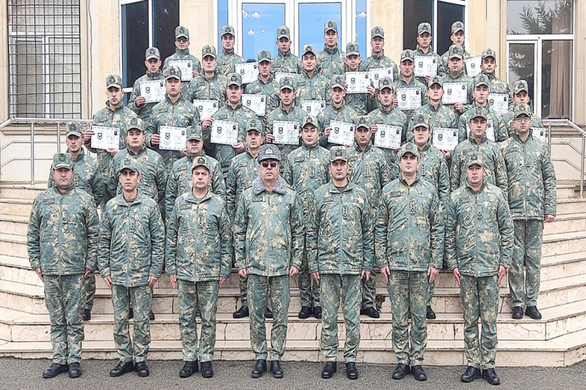 В ВВС Азербайджана состоялась церемония очередного выпуска «Офицерского курса»