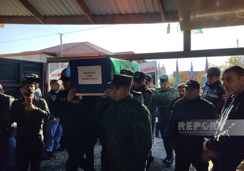 В Загатале простились с шехидом Первой Карабахской войны Рамизом Махмудовым