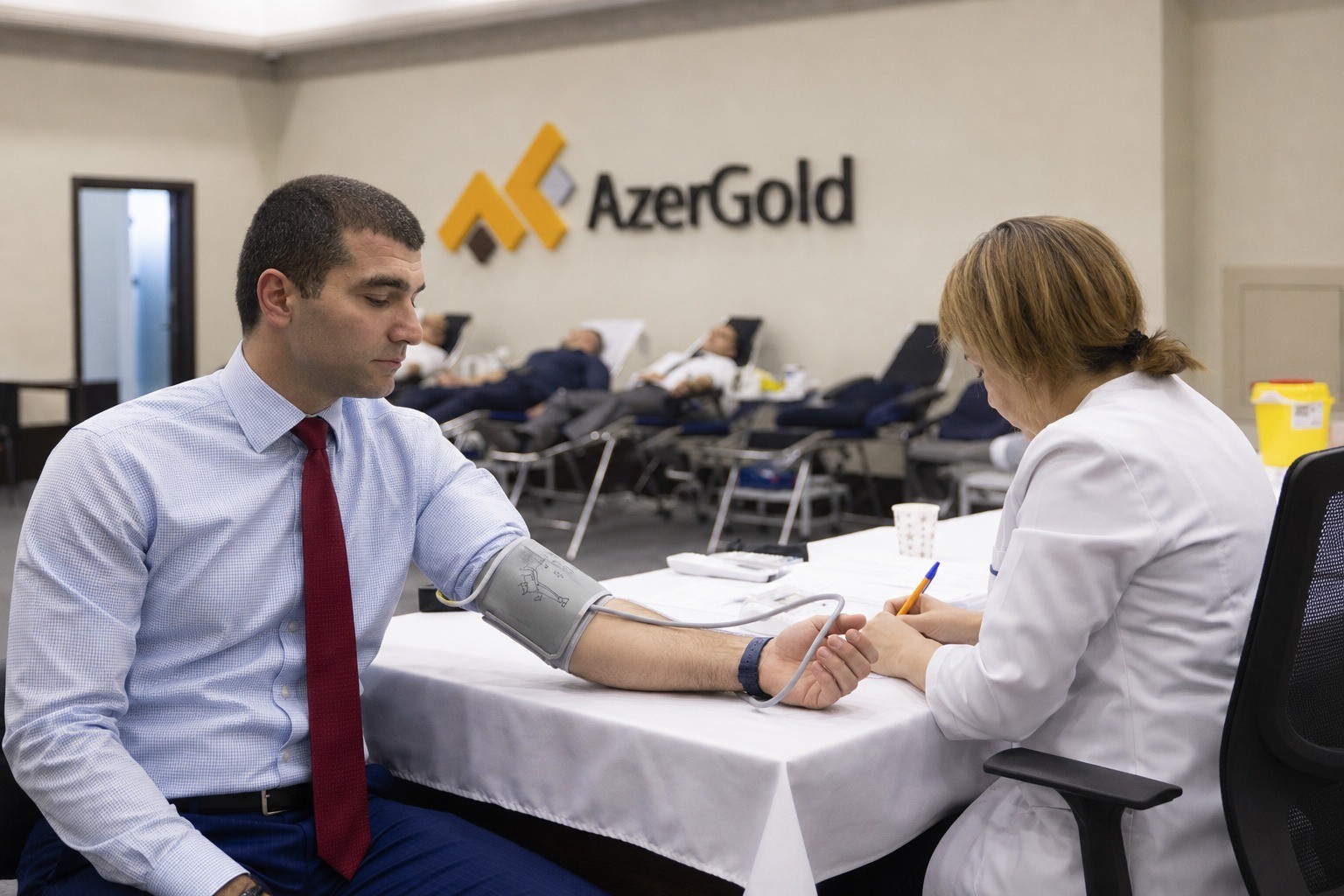 В ЗАО «AzerGold» прошла традиционная акция по сдаче крови