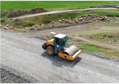 В Зардабе восстанавливают ключевую транспортную артерию, соединяющую 5 населенных пунктов