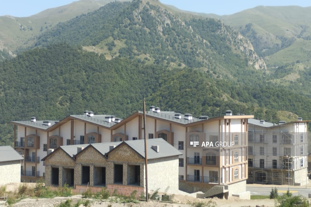 В жилой комплекс в Кяльбаджаре на первом этапе заселится 201 семья -ФОТО