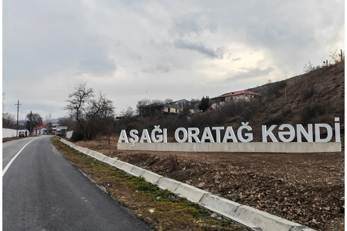 Вернувшимся в село Ашагы Оратаг Агдеринского района вручили ключи от домов