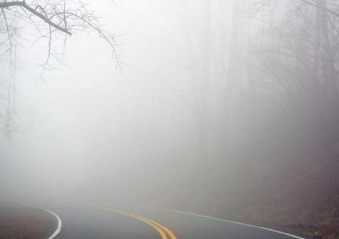 Видимость на дорогах будет ограничена до 1000 метров из-за тумана