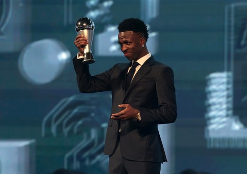 Винисиус избран лучшим футболистом 2024 года по версии ФИФА