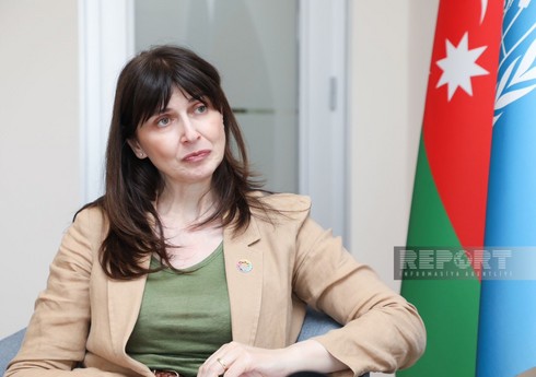 Владанка Андреева поздравила Азербайджан с 33-й годовщиной восстановления независимости