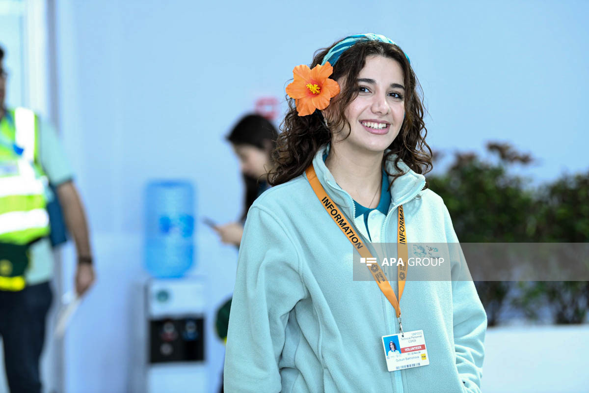 Волонтеры COP29-ФОТОЛЕНТА